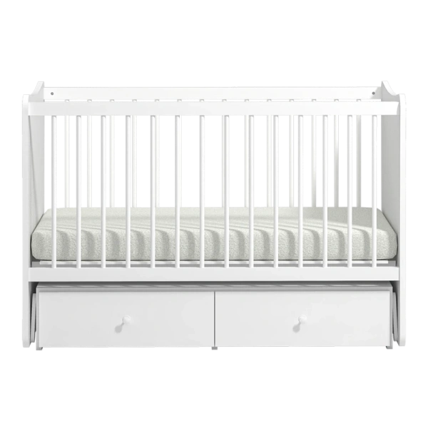 Extendable kids bed SIDE 60 x 120
