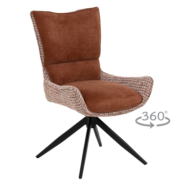 Dining chair PASKAL - ochre