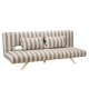Sofa 3-seater AMANDA - brown