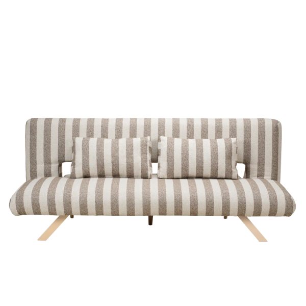 Sofa 3-seater AMANDA - brown