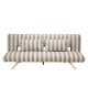 Sofa 3-seater AMANDA - brown