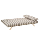 Sofa 3-seater AMANDA - brown
