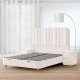 Upholestered bed IVONA 140 x 200 - ivory AN