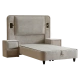 Тапицирана спалня с ракла CANCUN 140 х 200